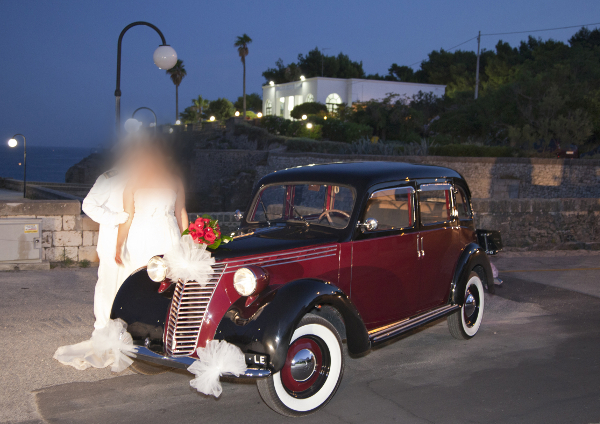 auto d epoca matrimonio lecce